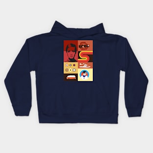 Iconic Modernist Kids Hoodie